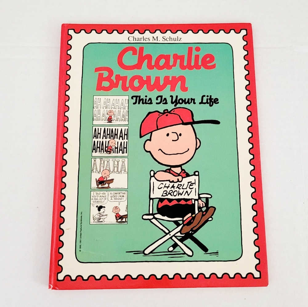 📌 NA Vintage 1988 Charlie Brown book